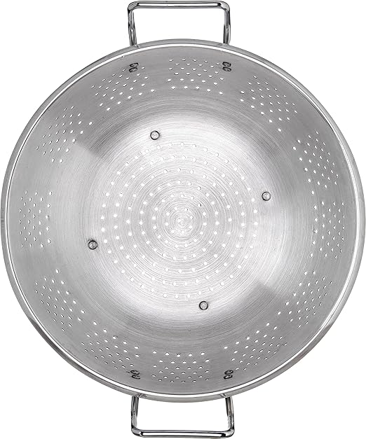 Carlisle FoodService Products 60279 Dura-Ware Standard Weight Commercial Colander, 11 Quart (Pack of 6)