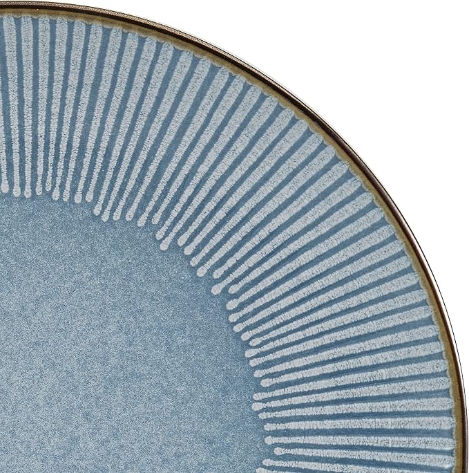 Pfaltzgraff Arlie Blue 12 Piece Dinnerware Set, Service for 4, Blue