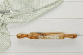 Naturally Med - Olive Wood Rolling Pin - 15.5 inch