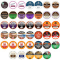 Perfect Samplers Coffee Pod, Dark Roast & Bold Flavors, Single Serve Cups for Keurig K Cup Machines, Robust Assortment, Variety Pack, 40 Count
