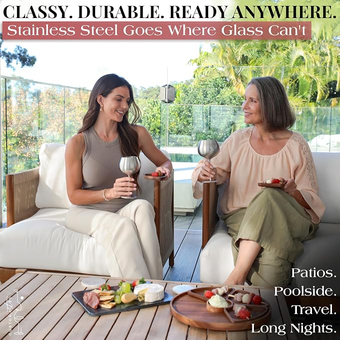 Gusto Nostro Cheers to You Birthday Wine Glass with Engraved Vintage Quote, Luxury Box - Unique Gifts for Women and Men Any Age - Cool Birthday Gift Ideas - Classy Retirement Gifts for Women/Men