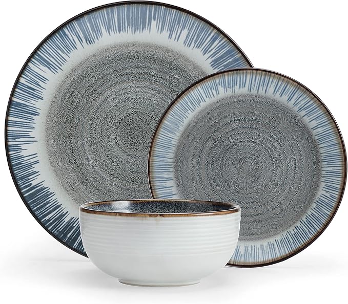 Pfaltzgraff Jaimie 12 Piece Dinnerware Set, Service for 4