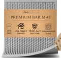 Premium A Bar Above Heavy Duty Bar Mat, Food Safe Silicone Mat, Mats for Bartending and Coffee, Commercial Strength Bartender Accessories, Dish Drying Mats for Kitchen Counter, Barista Accessories