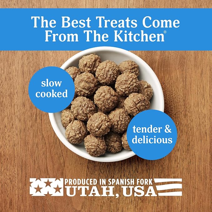 Milo's Kitchen Chicken Meatballs Dog Treats, 18-Ounce (Pack of 4)