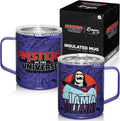 Dragon Glassware x Masters of the Universe (MOTU) Stainless Steel Camp Mug - 12 oz Insulated Camping Mug for Coffee, Tea, Matcha, Hot Beverages - Official 2026 Movie Merch - Skeletor
