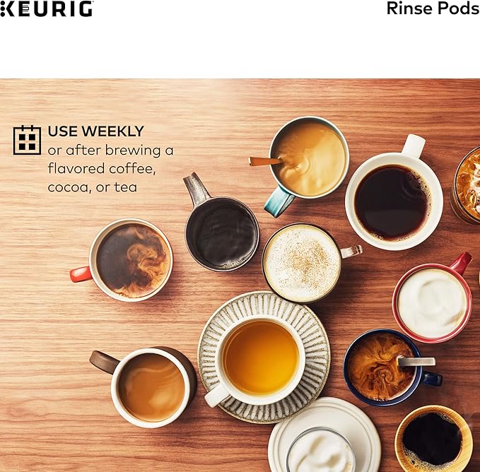 Keurig® K-Supreme Single Serve K-Cup Pod Coffee Maker, MultiStream Technology, Black & Brewer Maintenance Kit, Includes Descaling Solution, Water Filter Cartridges & Rinse Pods