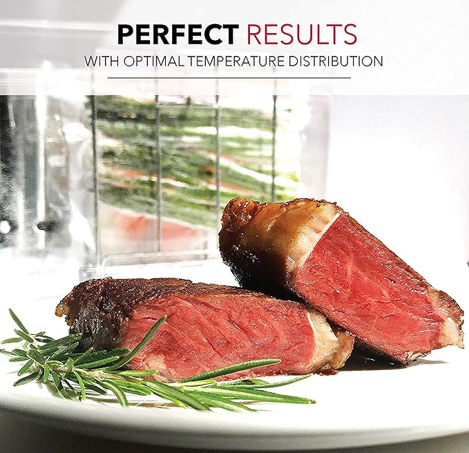VÄESKE Large Sous Vide Container with Lid and Rack Kit | 26 QT | Durable Polycarbonate and Rust-Resistant Stainless Steel Sous Vide Accessories | Works with Anova, Inkbird, and Most Sous Vide Cookers