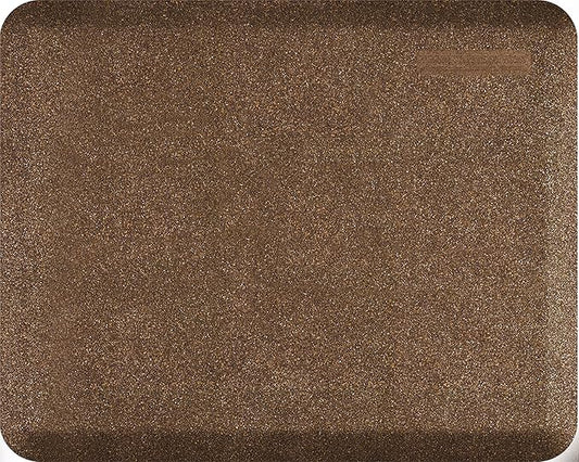 WellnessMats Granite Collection Anti-Fatigue Floor Mat, Polyurethane – Ergonomic Support Pad for Home, Kitchen, Garage, Office Standing Desk – Water Resistant - Made in USA