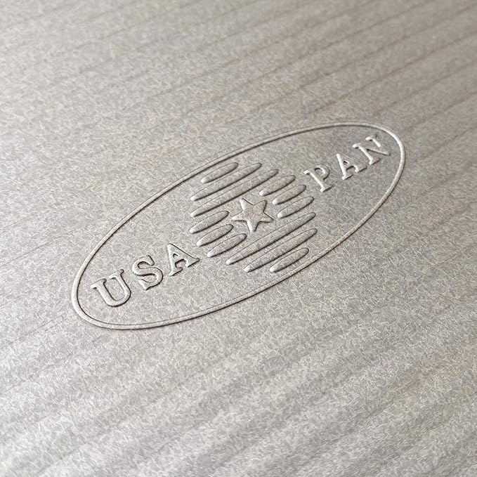 USA Pan Bakeware Nonstick Half Sheet Pan, Baking Sheet, Aluminized Steel