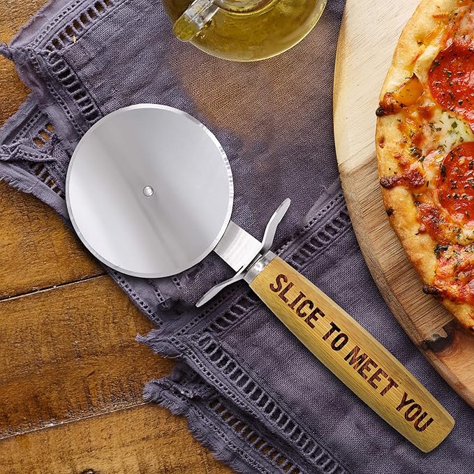 My Personal Memories Custom Personalized Pizza Cutter Wheel - Housewarming Pizza Lovers Idea