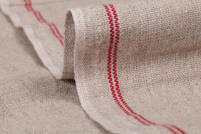 Saint Germain Bakery Premium Professional Bakers Extra Large Couche 35"x26" from France - Heavy Duty Proofing Cloth 100% Natural Flax Linen