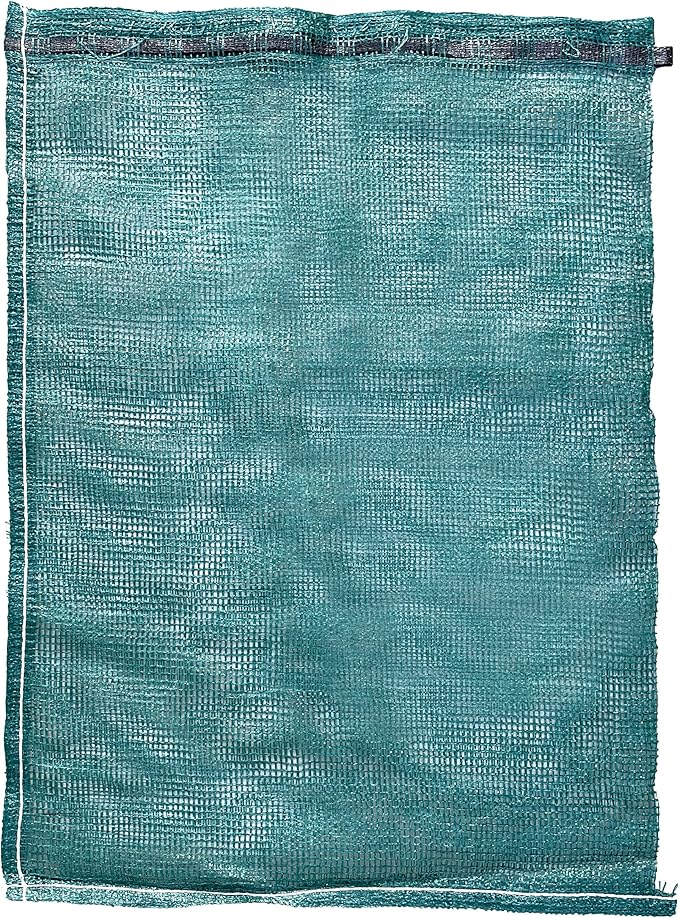 Sandbaggy Mesh Onion Produce Bags | XXL 24" x 35 Inch Bags | 50 lb Capacity | Breathable Fabric | Great for Packaging Produce & Fruit (Pack of 10)