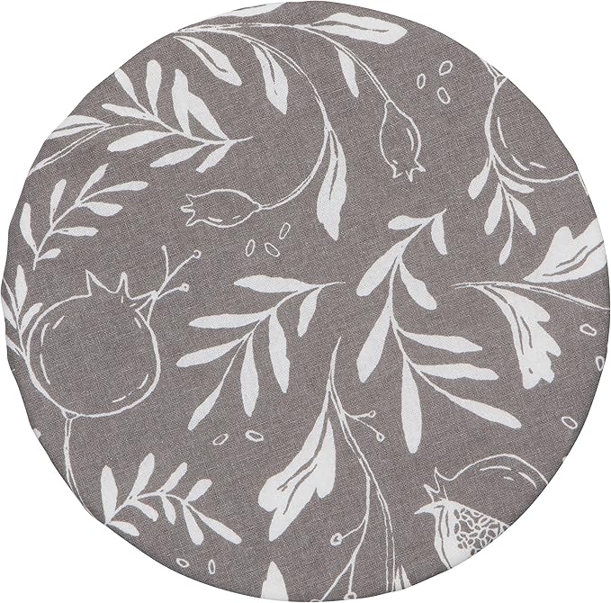 Now Designs Pomegranates Save It Reusable Cotton Bowl Covers 7.5 and 9.25 inch, Set of 2