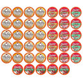 Two Rivers Coffee Ice Cream Flavored Coffee Pods, Variety Sampler Pack for Keurig 2.0 K Cup Brewers, 40 Count