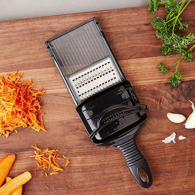 Mercer Culinary Julienne Hand Slicer, Black