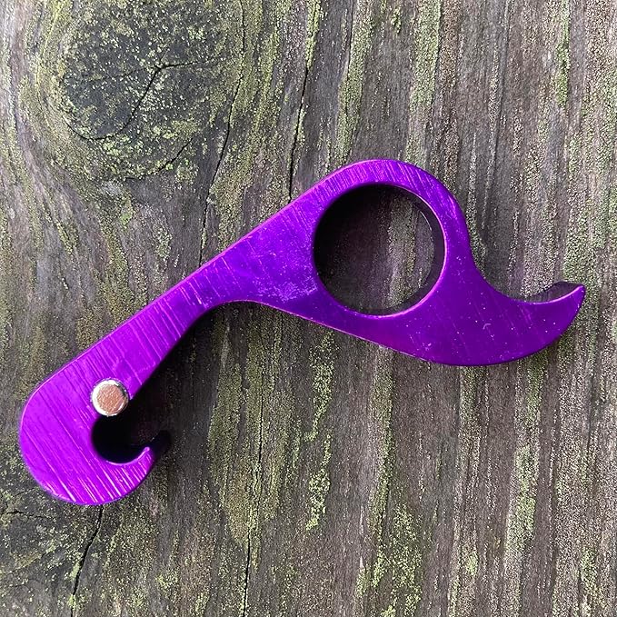 GrabOpener One-handed Bottle Opener in Liquid Purple