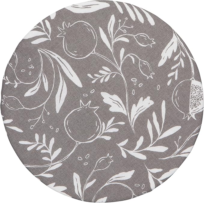 Now Designs Pomegranates Save It Reusable Cotton Bowl Covers 7.5 and 9.25 inch, Set of 2